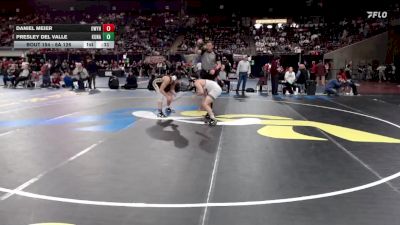 6A 126 lbs Cons. Round 1 - Presley Del Valle, Kuna vs Daniel Meier, Owyhee