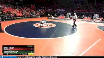 3 lbs Champ. Round 1 - Zach Meyer, Barrington vs Noah Rapinchuk, Downers Grove (South)