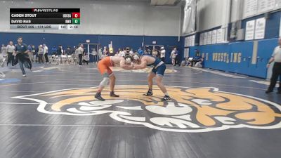 174 lbs Quarterfinal - Caden Stout, Coast Guard vs David Ras, Roger Williams