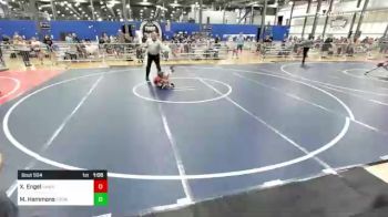 54 lbs Rr Rnd 1 - Xavier Engel, Hawks Wrestling Club vs Mason Hammons, Fremont Wrestling Club