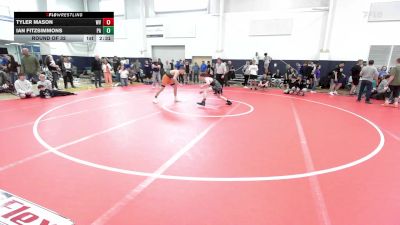 C-138 lbs Round Of 32 - Tyler Mason, WV vs Ian Fitzsimmons, PA