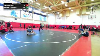 130 lbs Cons. Round 2 - Catalina Kelly, Redlands East Valley vs Kimberly Guzman, Centennial (NV)