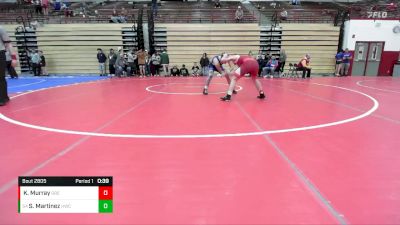 138 lbs Cons. Round 7 - Simon Martinez, Highland Wrestling Club vs Keagan Murray, Greenwood