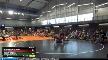 140 lbs Round 5 (10 Team) - Gabriella Ocasio, Black Mambas vs KENLY BROWN, Alabama Elite Gold