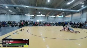 150 lbs Cons. Round 2 - J.J. Neilson, Pueblo West vs Ashtyn Meeks, Fort Morgan