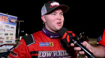 Bobby Pierce Reacts To Nippy 50 Win At Maqouketa Speedway