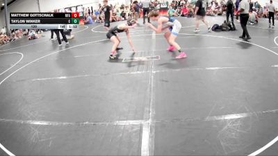 120 lbs Semis (4 Team) - Taylon Winker, Cartel vs Matthew Gottschalk, MF Army