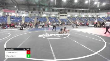 132 lbs Round Of 16 - Cooper Thurmon, High Kaliber vs Thomas Verrette, Top Notch WC