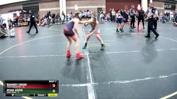 95 lbs Round 3 (6 Team) - Ramsey Crow, Team Palmetto vs Ryan Addis, Ohio Gold