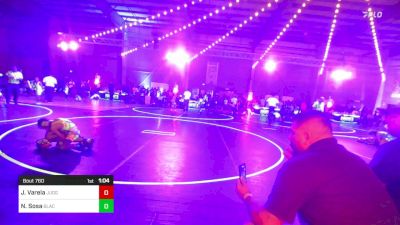 61 lbs Semifinal - Jude Varela, Juggernaut WC vs Nicholas Sosa, Black Flag Wr Ac