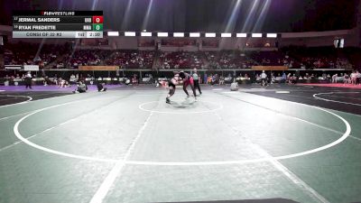 184 lbs Consi Of 32 #2 - Jermal Sanders, Houston - Downtown vs Ryan Fredette, Maine Maritime