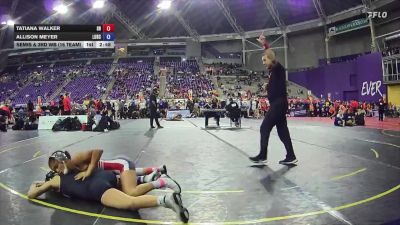 117 lbs Semis & 3rd Wb (16 Team) - Allison Meyer, Lindenwood University vs Tatiana Walker, Sacred Heart