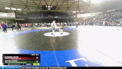 78 lbs Cons. Round 4 - Austyn Peck, White River Hornets Wrestling Club vs Jayden Amell, Team Aggression Wrestling Club