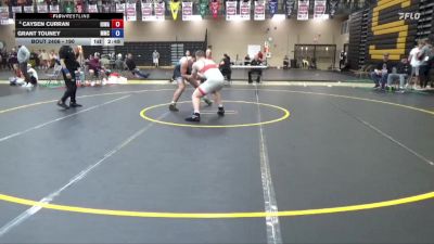 190 lbs 7th Place Match - Caysen Curran, Iowa vs Grant Touney, Maroon Mat Club