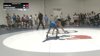 48 kg Champ. Rd Of 64 - James Hin, Dethrone Wrestling Club vs Chase Gilbert, The STJ Wrestling Club