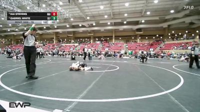 76 lbs Cons. Semi - Gabriel White, SlyFox vs Kai Stevens, Maize