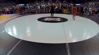 130 lbs Rnd Of 32 - Hallie Winslow, OH vs Lilliana Banks, WI