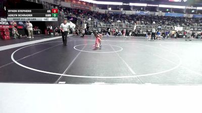 66 lbs Semifinal - Ryken Stephens, Abilene Kids WC vs Adilyn Schrader, Hammerin Hawks WC