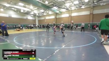 157 lbs Champ. Round 1 - Richard Truong, Perris vs Cameron Nunez, John Glenn