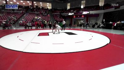 135 lbs 3rd Place - Michaela McClain, Tulsa Union Girls vs Cora Harvey, Edmond North