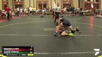 117 lbs Round 2 (6 Team) - Dominic Dorrman, M2TCNJ vs Francisco Juvera, Revival Gray