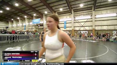 150 lbs Champ. Round 1 - Alyssa Winters, Nevada vs Abigail Trayhorn, Utah