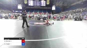 132 lbs Rnd Of 64 - Kendra Perrien, Oklahoma vs Nia Hagler, Utah