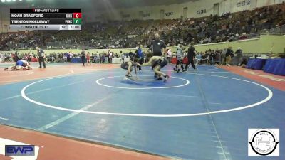 101 lbs Consi Of 32 #1 - Noah Bradford, Kingfisher YellowJackets vs Trenton Hollaway, Ponca City