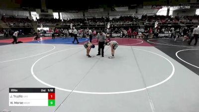 66 lbs Rr Rnd 3 - Noah Oddo, Widefield WC vs Lincoln Vanzant, Ridge WC