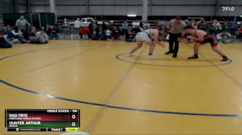 190 lbs Cons. Round 3 - Hunter Arthur, Minico vs Max Frye, Fruitland Middle School