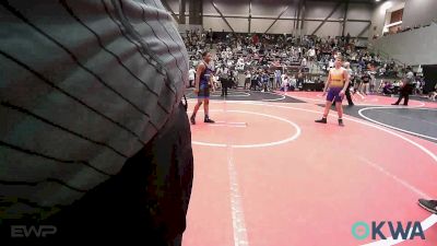 110 lbs Consolation - Rocky Ford, Vian Wrestling Club vs Michael Evans III, Tulsa Blue T Panthers