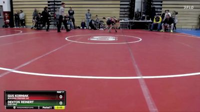 70 lbs Quarterfinal - Gus Korniak, Bulldog Premier WC vs Dexton Reinert, GGB Ohio