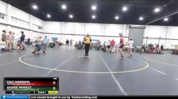 145 lbs Round 3 (4 Team) - George Maholtz, Palmetto State Academy Gold vs Cole Anderson, Tar River Wrestling Club