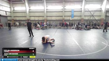 92 lbs Round 1 - Evan Brubaker, Utah vs Dylan Anderson, Arizona