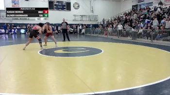 175 lbs Cons. Round 3 - Kagan Munoz, Milwaukie / Milwaukie Acad. Of The Arts vs Oliver Karmaker, Tualatin