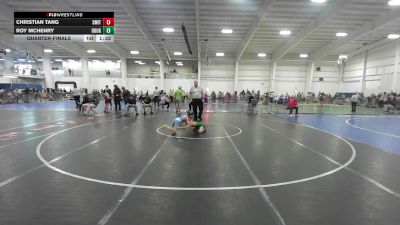 58 lbs Quarterfinal - Christian Tang, Smitty's Wrestling Barn vs Roy McHenry, Doughboys WC