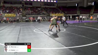 165 lbs Consi Of 8 #1 - Grant Monroe, Georgia vs Ethan Baker, Apprentice