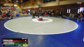 114 lbs Semifinal - Thomas Zubia, Peterson Grapplers vs Joseph Moreno, Hawkeye Wrestling Club