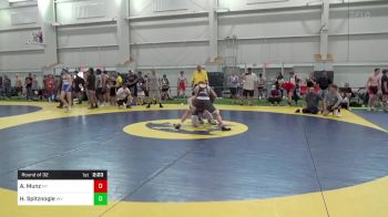 126-C lbs Round Of 32 - Adam Munz, NY vs Haydyn Spitznogle, WV