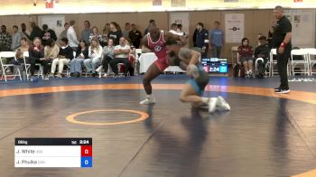 86 kg Quarterfinal - Jaison Rameik White, USA vs Jasmit Singh Phulka, CAN