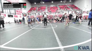 100 lbs Rr Rnd 3 - Easton Brown, Ponca City Wildcat Wrestling vs Hunter Coney, Choctaw Ironman
