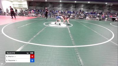 118 lbs Round Of 16 - Stevie Joyce Martin, CA vs Riley Rayome, TX