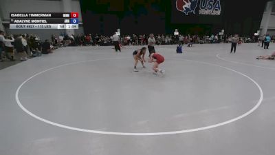 115 lbs Champ. Rd Of 32 - Adalyne Montiel, Ascend Wrestling Academy vs Isabella Timmerman, New Mexico