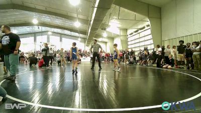 61 lbs Quarterfinal - Luke Crain, Team Tulsa Wrestling Club vs Aksel Davis, Tahlequah Wrestling Club