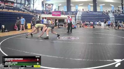 140 lbs Round 2 - Jacob Lucas, Unattached vs Graeden Demario, D3 Elite