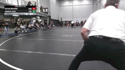 132 lbs Round 1 (6 Team) - Marco Loss, Steller Trained Cad Bane vs Dylan Meyers, GPS White