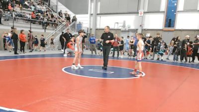 82 lbs Cons. Rd Of 16 - Kolton Carroll, White River Hornets Wrestling Club vs Austin Fish, All-Phase Wrestling Club