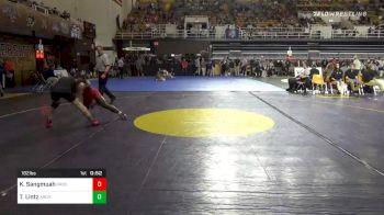 182 lbs Consolation - Kevin Sangmuah, Providence Day School vs Trevor Lintz, Archbishop Curley