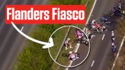 Massive Crash Takes Down Mathieu Van der Poel - Tour of Flanders 2025 Chaos
