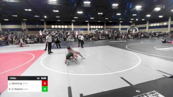 144 lbs Round Of 32 - Joey Downing, Redmond HS vs Kaihikapukalaimoku Cobb-Adams, Grapplers HI